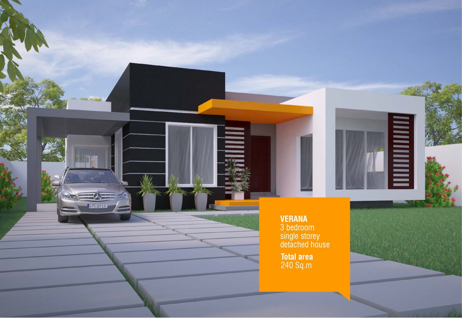 3-4 Bedroom Double Detached Houses